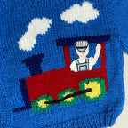 Train Intarsia Knit 18-24 Months