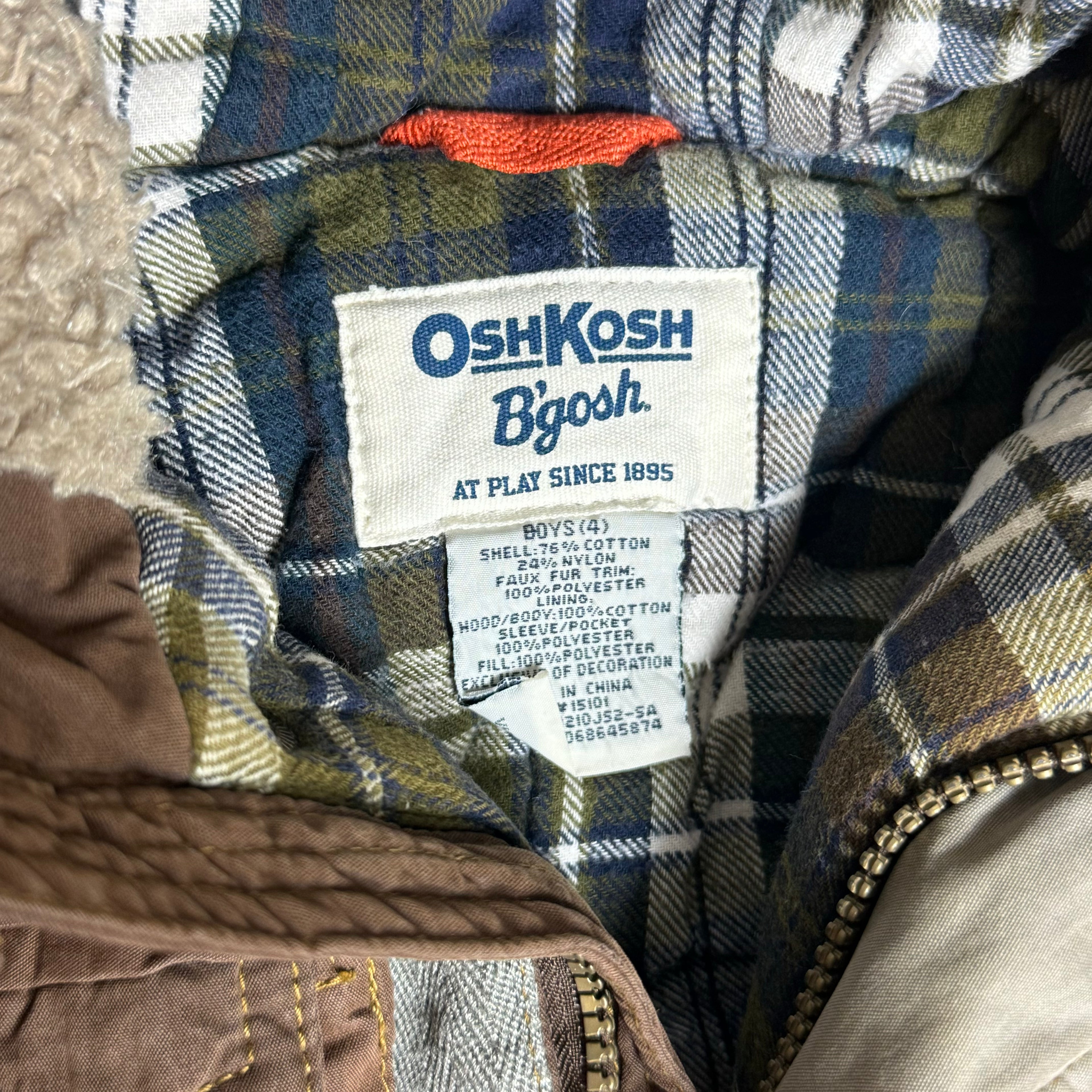 OshKosh B'Gosh Hooded Puffer Coat  4-5 Years