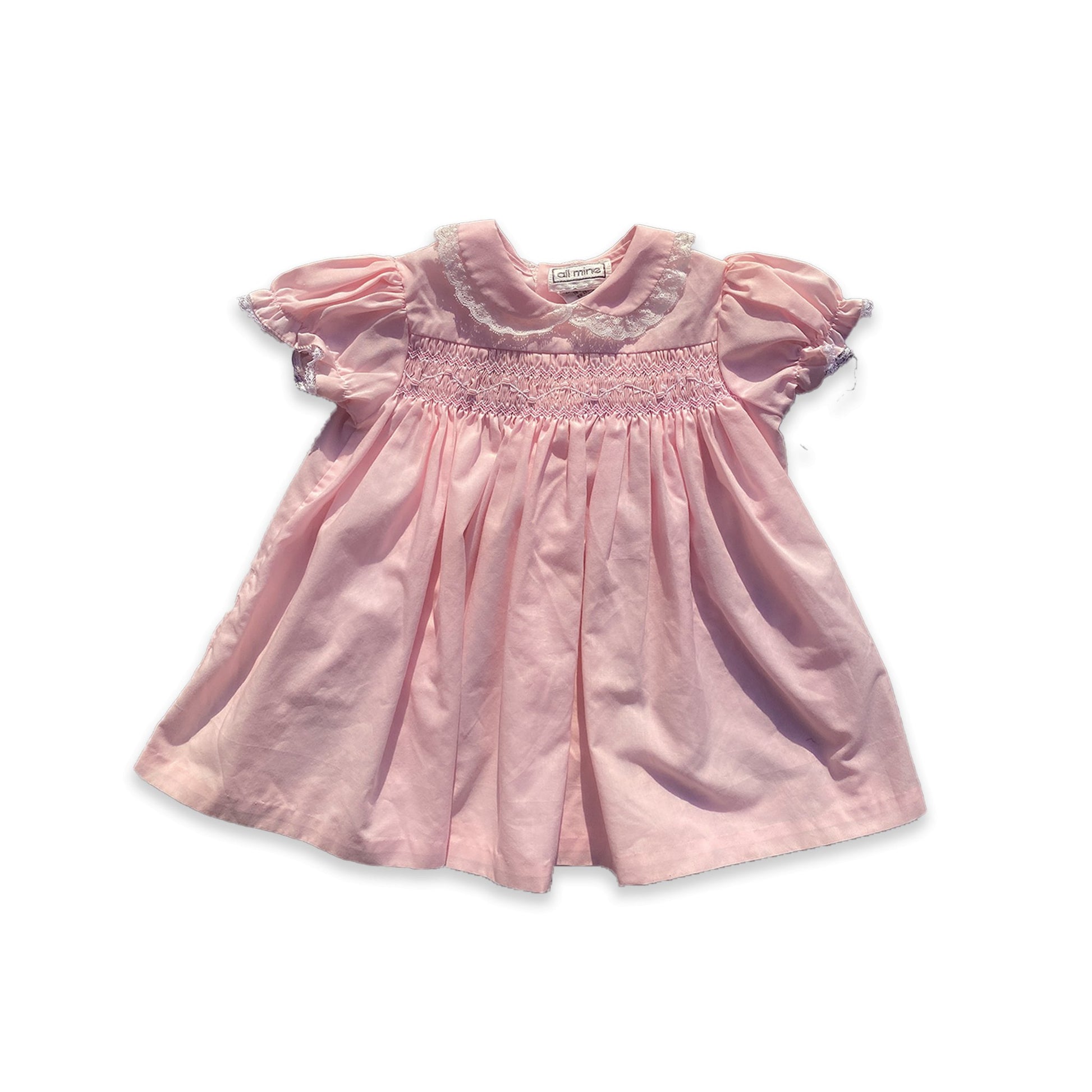 Smocked Prairie Baby Dress