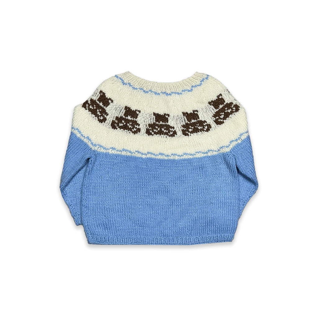 Bear Striped Intarsia Knit 18 - 24 Months Knitted New Arrivals Bear_Striped_Intarsia_Knit_18 - 24_Months_305 - Secondly