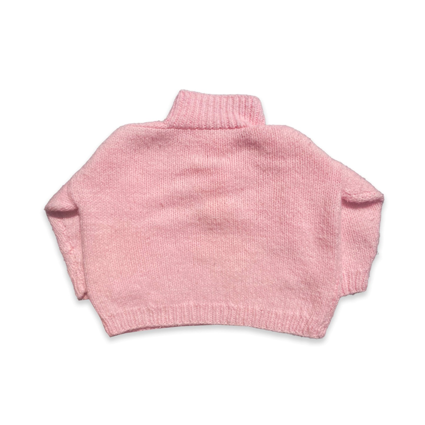 Pink Cable Knit Jumper