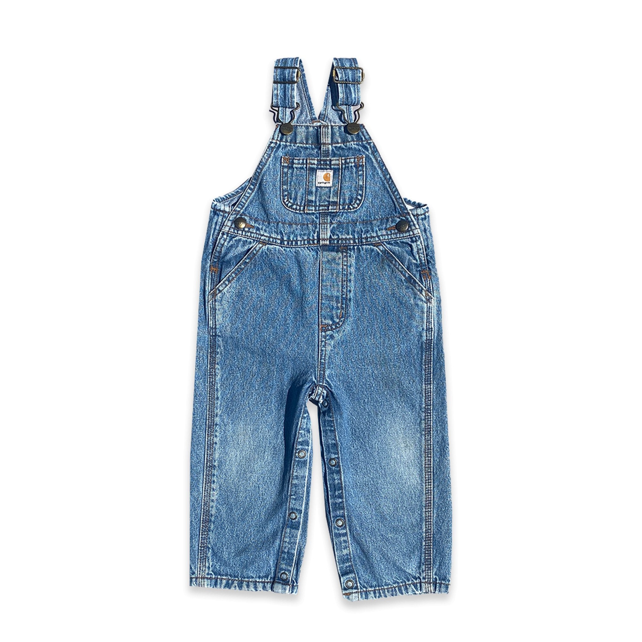 Children's carhartt overalls best sale