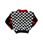 Checkerboard Polka Dot Knit Jumper 5 - 6 Years New Arrivals Winter Checkerboard_Polka_Dot_Knit_Jumper_5 - 6_Years_349 - Secondly