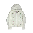 Cherry Cable Knitted Hoodie 6 - 7 Years New Arrivals Winter Cherry_Cable_Knitted_Hoodie_6 - 7_Years_406 - Secondly