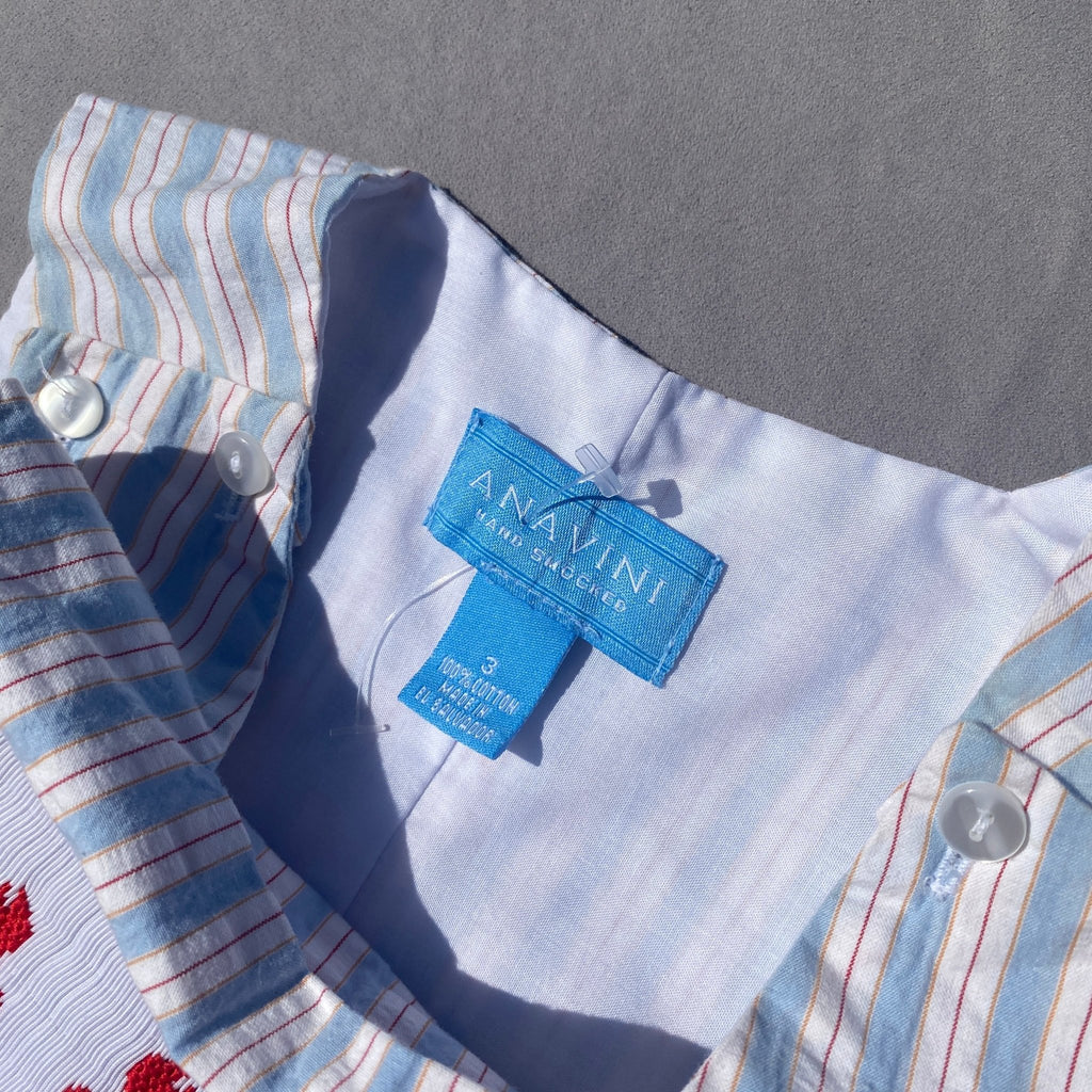 Crab Embroidered All-in-One