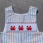 Crab Embroidered All-in-One