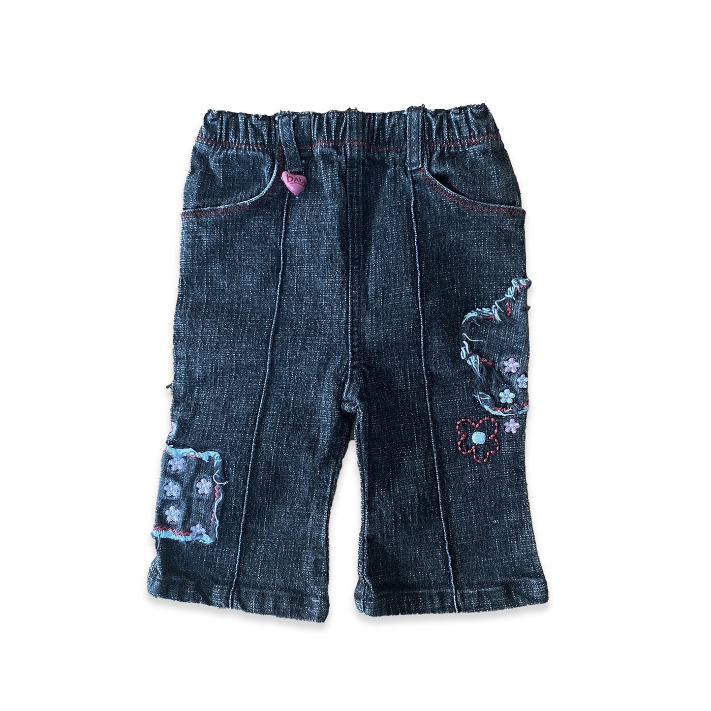 Embroidered Denim Jeans