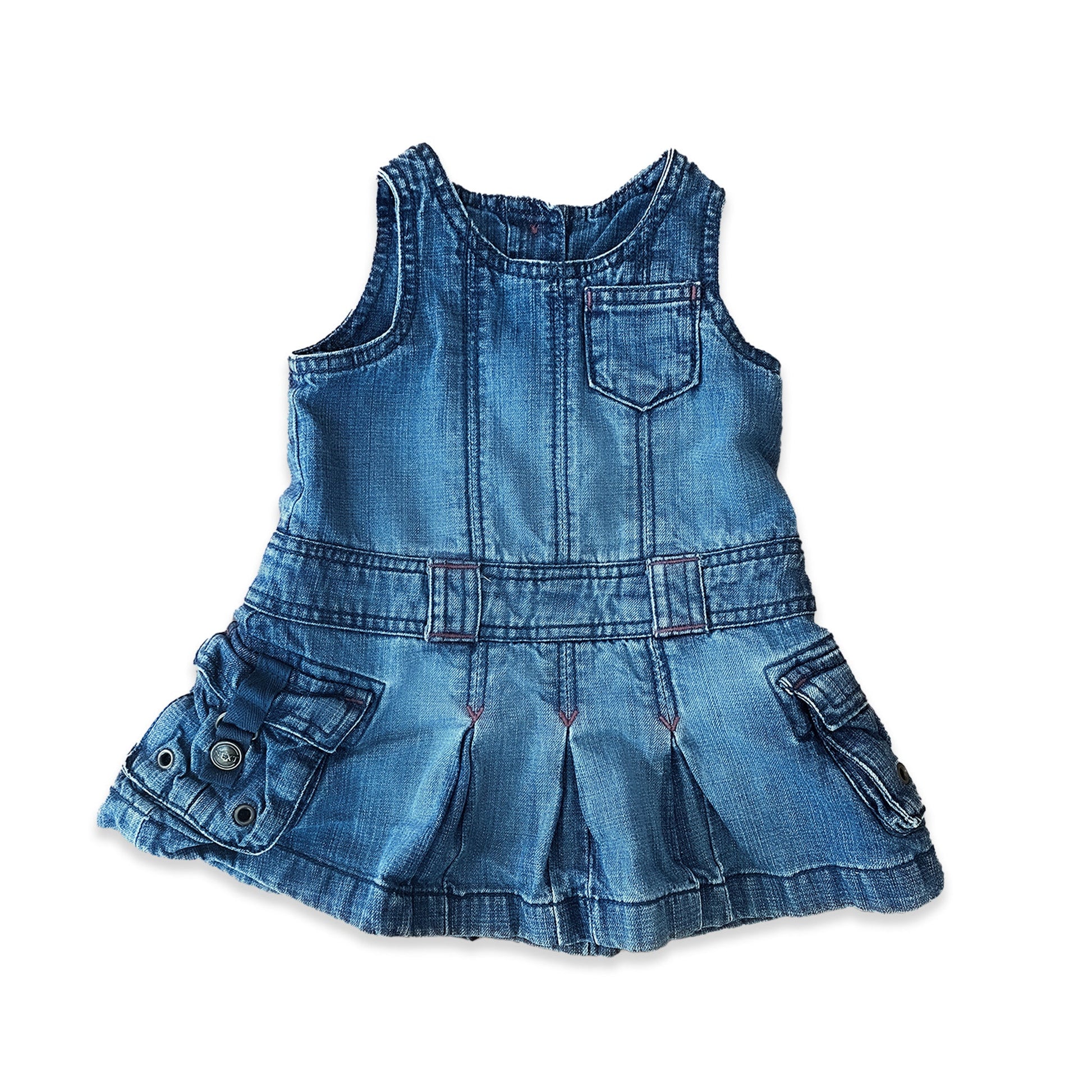 Denim Utility Dress- Secondly