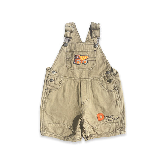 Dump Truck Embroidered Dungarees 2 - 3 Years Dump_Truck_Embroidered_Dungarees_247 - Secondly