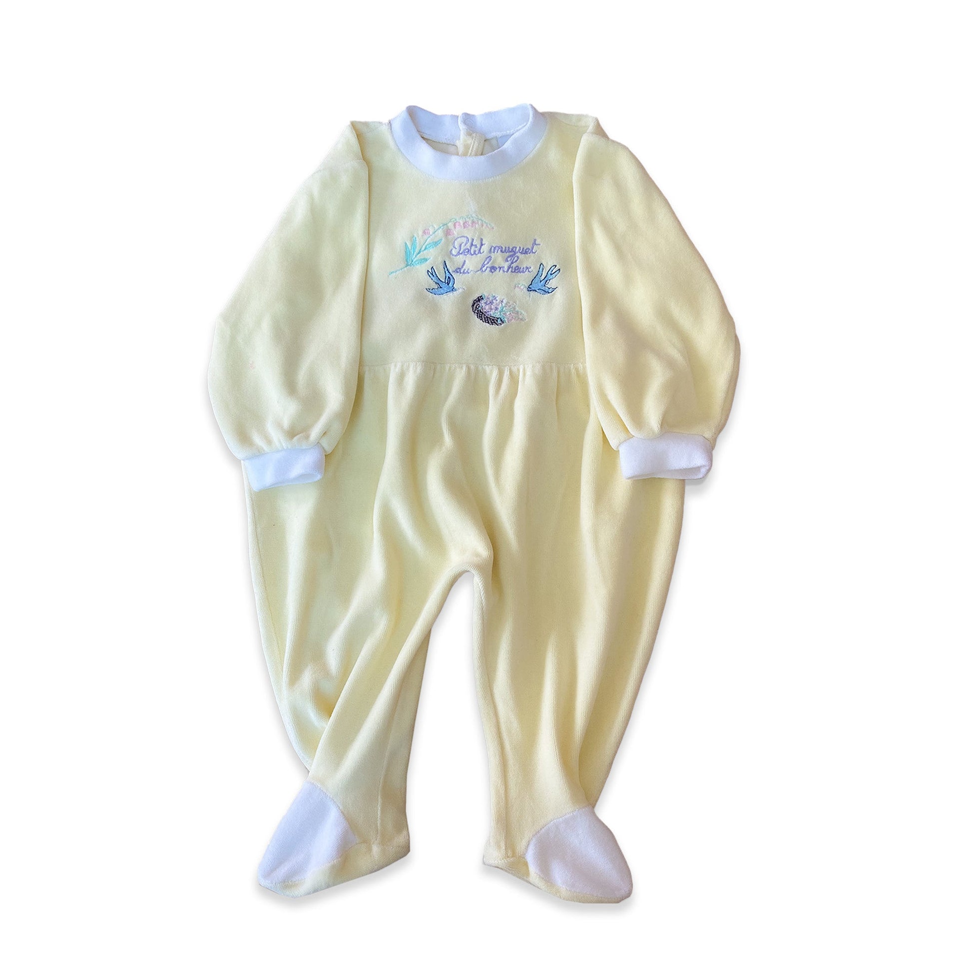 Embroidered Sleepsuit - Secondly