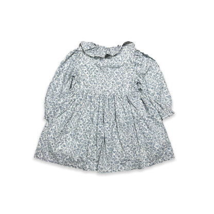 Floral Smocked Prairie Dress 3 - 4 Years Embroidered Floral Floral_Smocked_Prairie_Dress_3 - 4_Years_289 - Secondly