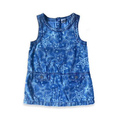 Gap Denim Star Print Dress Denim GAP Gap_Denim_Star_Print_Dress_88 - Secondly