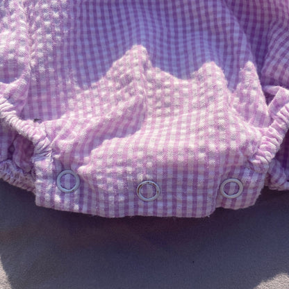 Gingham Frill All In One 1 - 2 Years Gingham_Frill_All_In_One_158 - Secondly