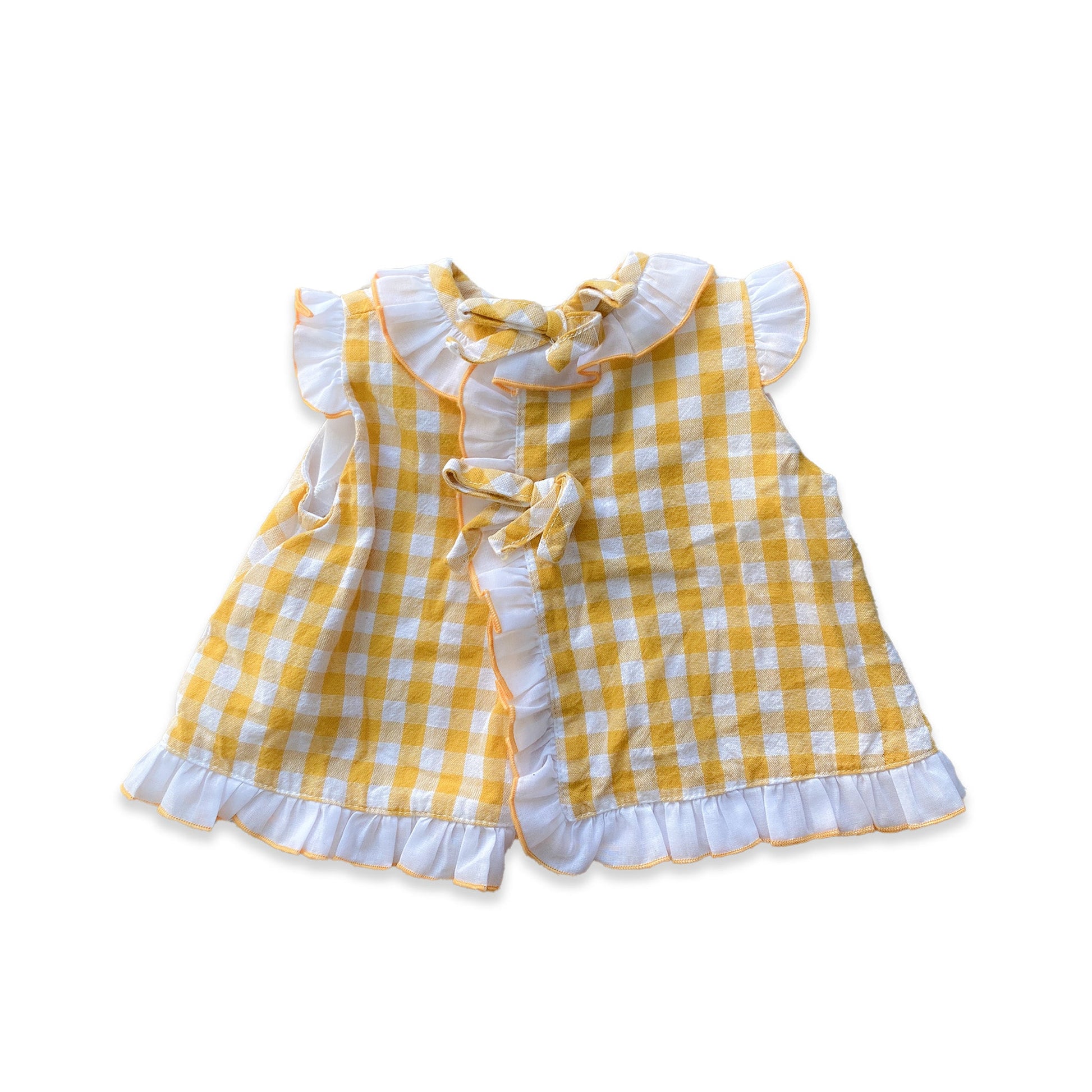 Gingham Ruffle Top Checkered Gingham Gingham_Ruffle_Top_85 - Secondly