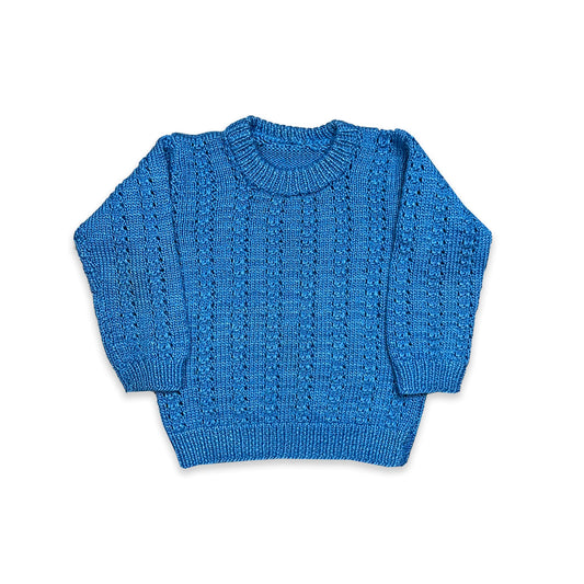 Handmade Cable Knit Jumper 5 - 6 Years Knitted New Arrivals Handmade_Cable_Knit_Jumper_5 - 6_Years_297 - Secondly