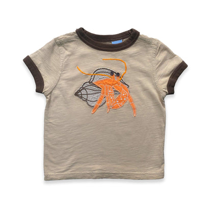 Hermit Crab Embroidered Tshirt Crab Embroidered Hermit_Crab_Embroidered_Tshirt_55 - Secondly