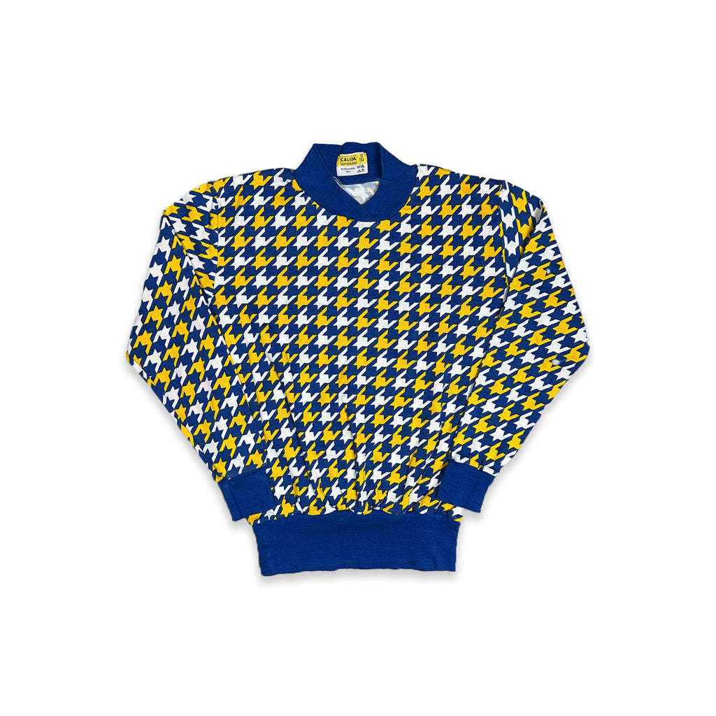 Houndstooth Retro Sweatshirt 10 - 11 Years New Arrivals Winter Houndstooth_Retro_Sweatshirt_10 - 11_Years_308 - Secondly