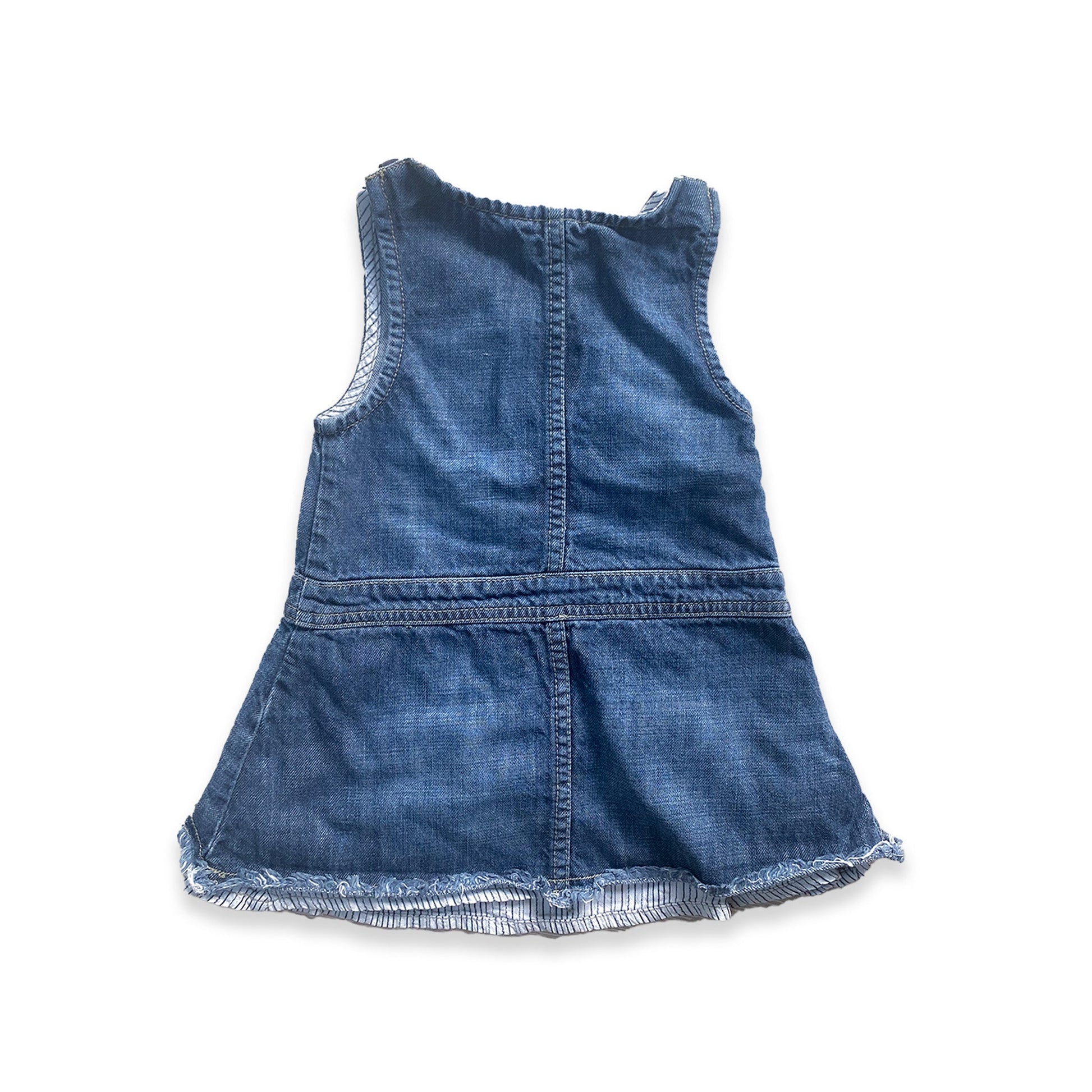 IKKS Denim Embroidered Dress Denim Dungarees IKKS_Denim_Embroidered_Dress_45 - Secondly