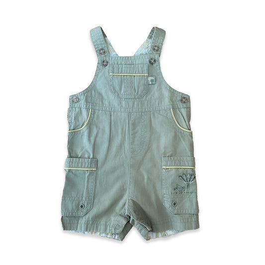 Khaki Embroidered Dungarees Dungarees Embroidered Khaki_Embroidered_Dungarees_10 - Secondly