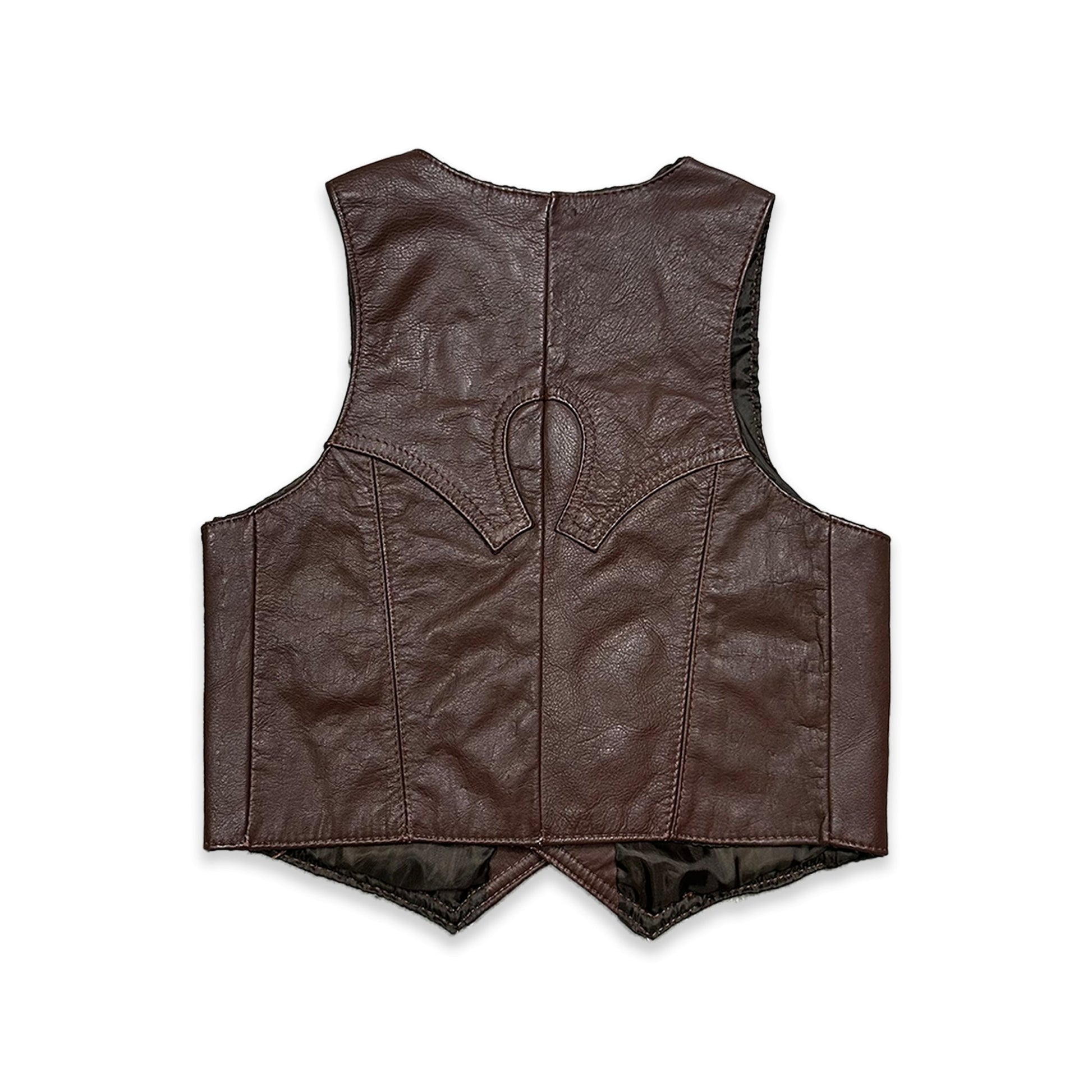 Leather Western Cowboy Vest 5 - 6 Years Leather New Arrivals Leather_Western_Cowboy_Vest_5 - 6_Years_251 - Secondly