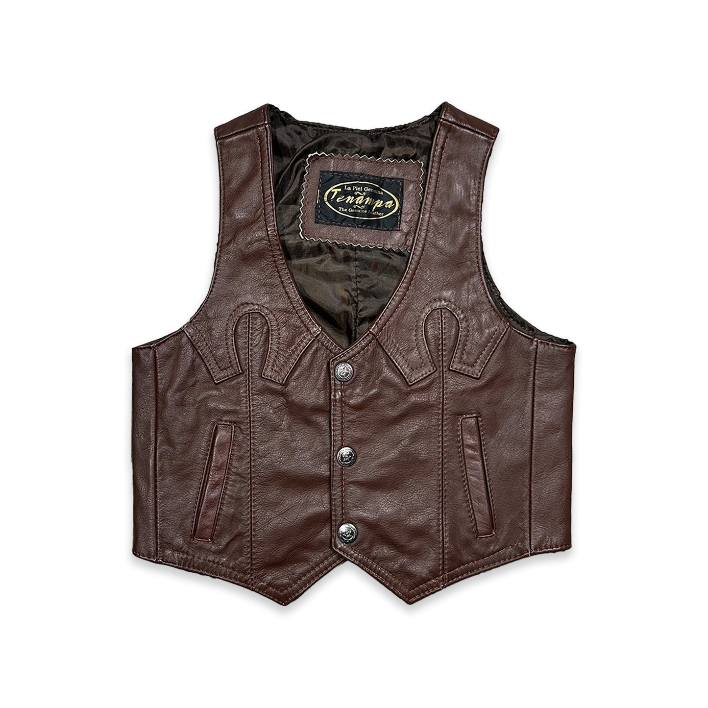 Leather Western Cowboy Vest 5 - 6 Years Leather New Arrivals Leather_Western_Cowboy_Vest_5 - 6_Years_251 - Secondly