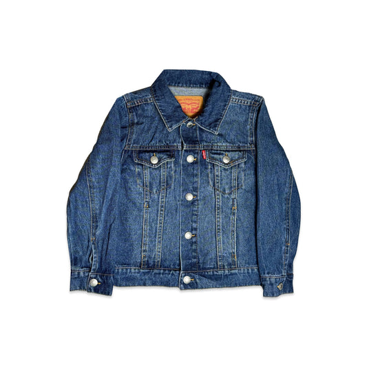 Levi's Dark Wash Denim Jacket 6 - 7 Years New Arrivals Winter Levi's_Dark_Wash_Denim_Jacket__6 - 7_Years_381 - Secondly