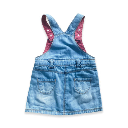 Mini Mouse Denim Dungaree Dress Denim Disney Mini_Mouse_Denim_Dungaree_Dress_46 - Secondly