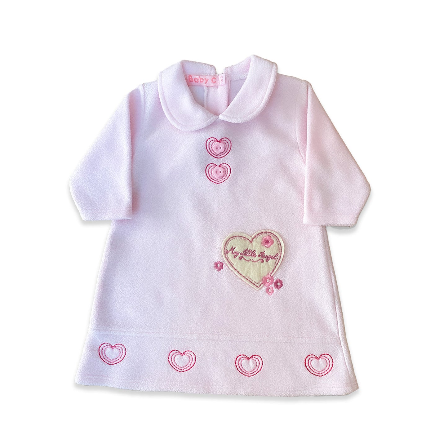 My Little Angel Dress Embroidered Fleece My_Little_Angel_Dress_27 - Secondly