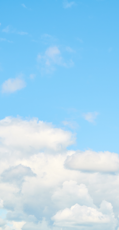 Pastel Blue Sky Clouds