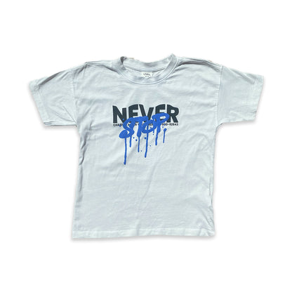 Never Stop' Spellout Tshirt Casual Spellout Summer Never_Stop'_Spellout_Tshirt_134 - Secondly