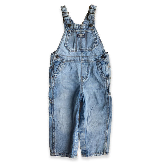 Oshkosh B'Gosh Carpenter Lightwash Denim Dungarees Denim Dungarees Oshkosh_B'Gosh_Lightwash_Denim_Dungarees_107 - Secondly