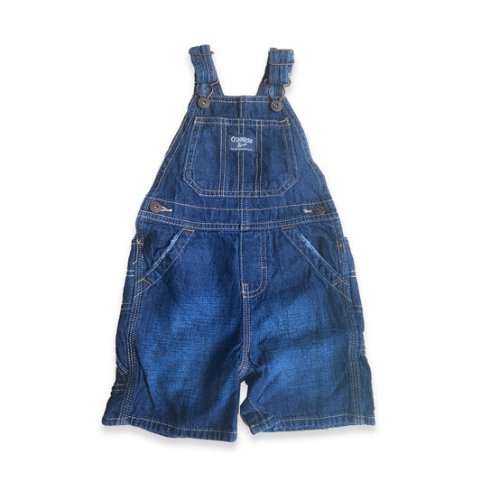 Oshkosh B'Gosh Dark Denim Romper Dungarees Denim Dungarees Oshkosh_B'Gosh_Dark_Denim_Romper_Dungarees_97 - Secondly