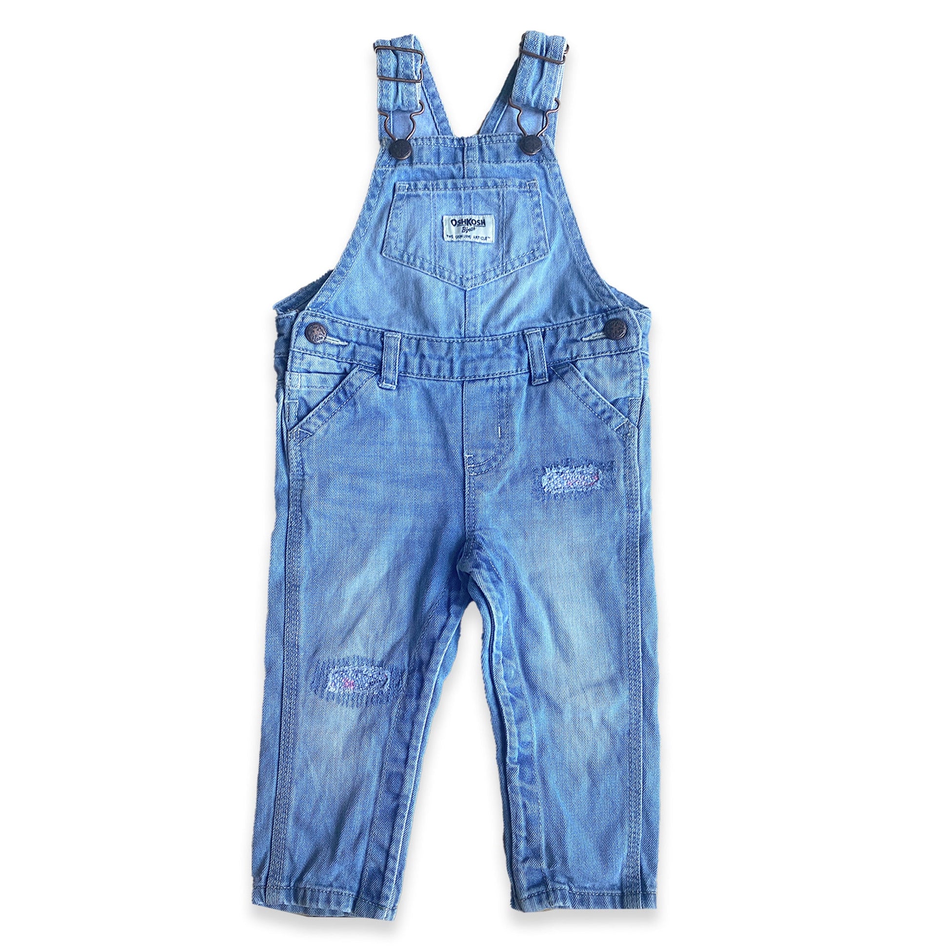 Oshkosh B'Gosh Embroidered Denim Dungarees Denim Dungarees Oshkosh_B'Gosh_Embroidered_Denim_Dungarees_118 - Secondly