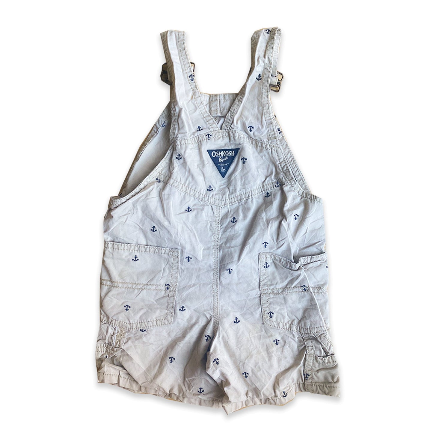 Oshkosh B'Gosh Embroidered Navy Anchor Romper Dungarees Cotton Dungarees Oshkosh_B'Gosh_Embroidered_Navy_Anchor_Romper_Dungarees_117 - Secondly