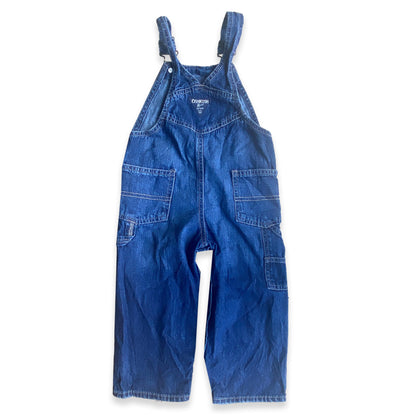 Oshkosh B'Gosh Embroidered Spellout Denim Dungarees Denim Dungarees Oshkosh_B'Gosh_Embroidered_Spellout_Denim_Dungarees_114 - Secondly