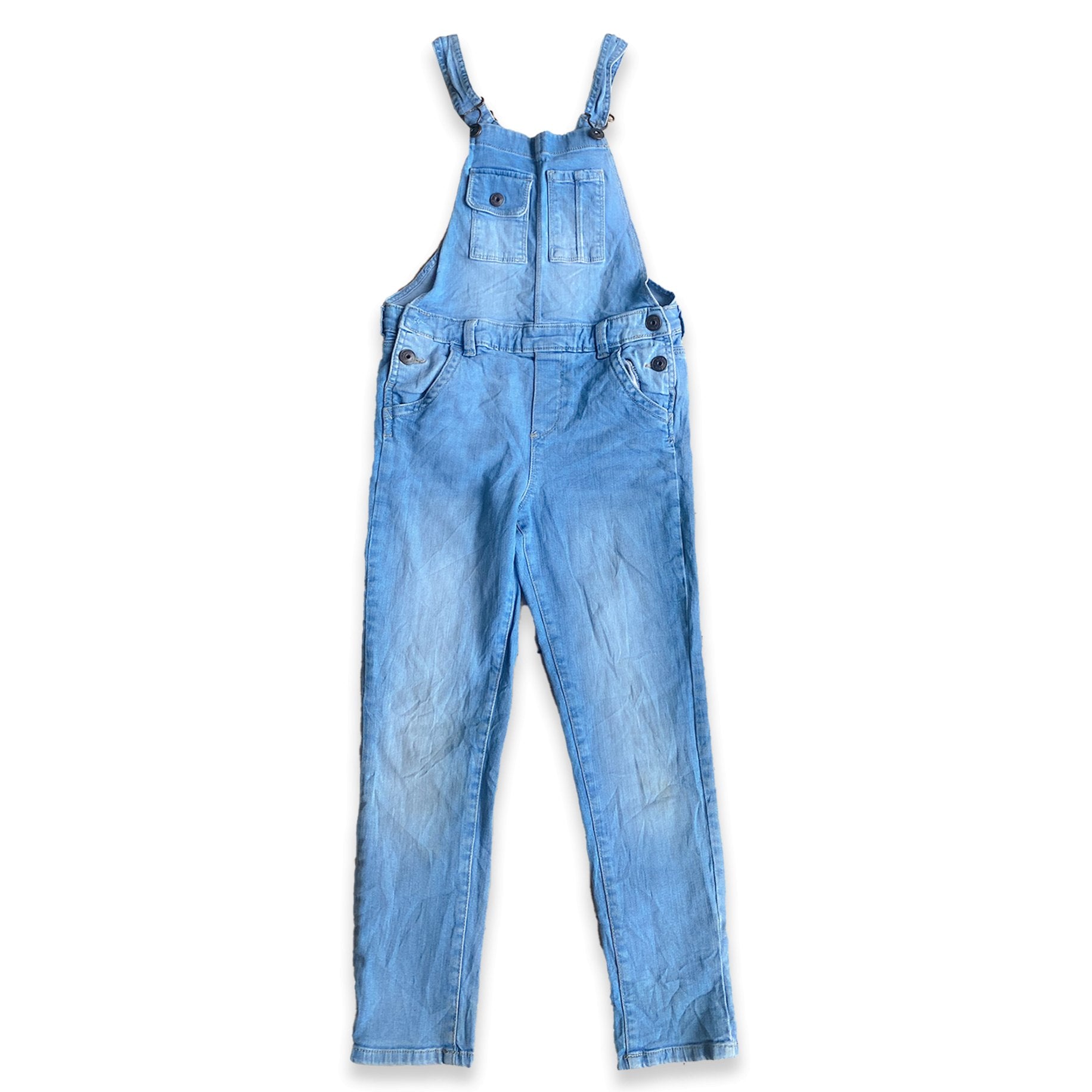 Oshkosh B'Gosh Lightwash Denim Straight Leg Dungarees Denim Dungarees Oshkosh_B'Gosh_Lightwash_Denim_Straight_Leg_Dungarees_108 - Secondly