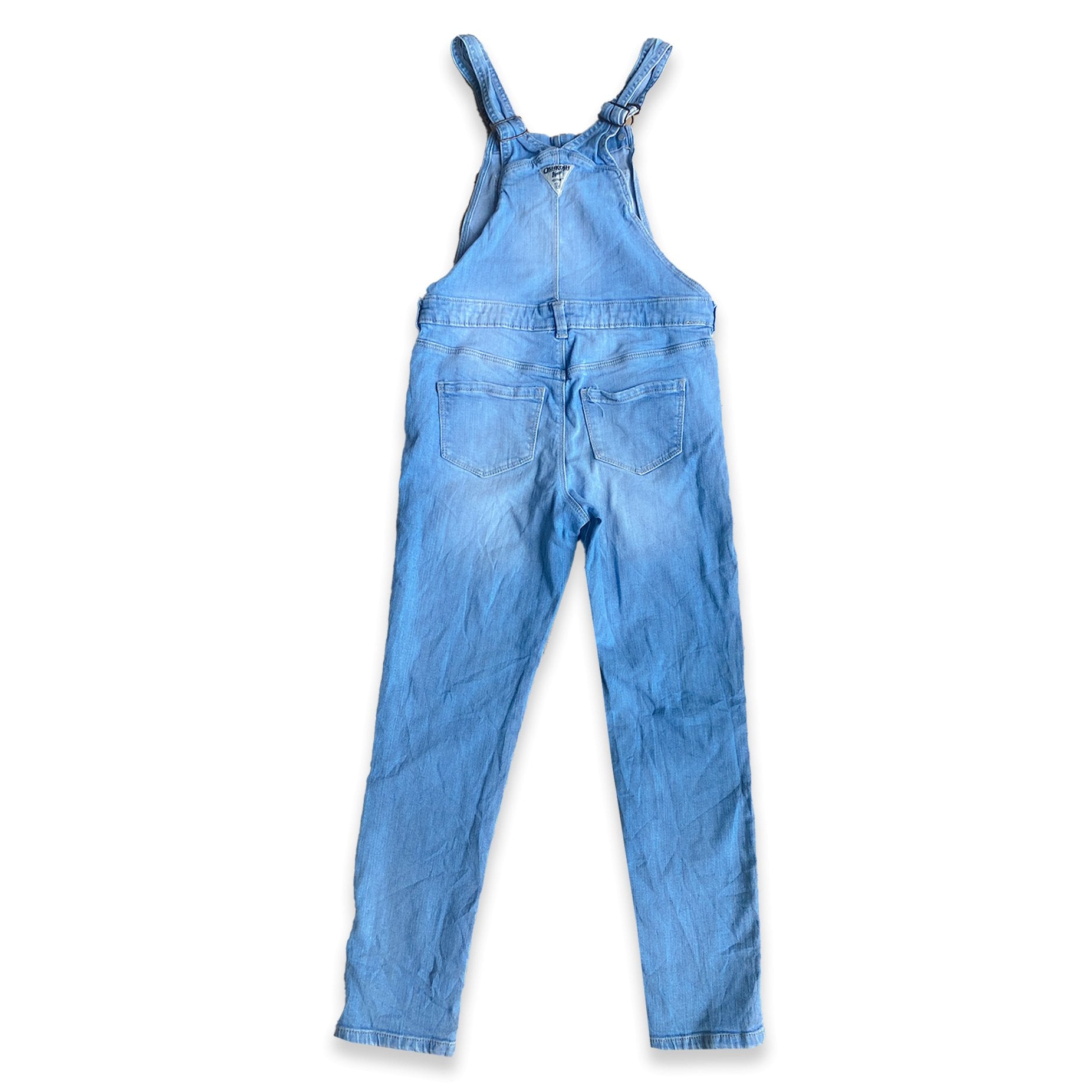 Oshkosh B'Gosh Lightwash Denim Straight Leg Dungarees Denim Dungarees Oshkosh_B'Gosh_Lightwash_Denim_Straight_Leg_Dungarees_108 - Secondly