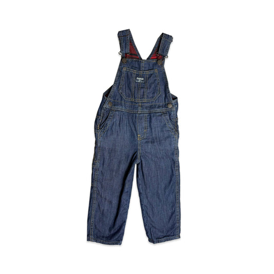 OshKosh Darkwash Denim Dungarees 2 - 3 Years Dungarees New Arrivals OshKosh_Darkwash_Denim_Dungarees_2 - 3_Years_341 - Secondly