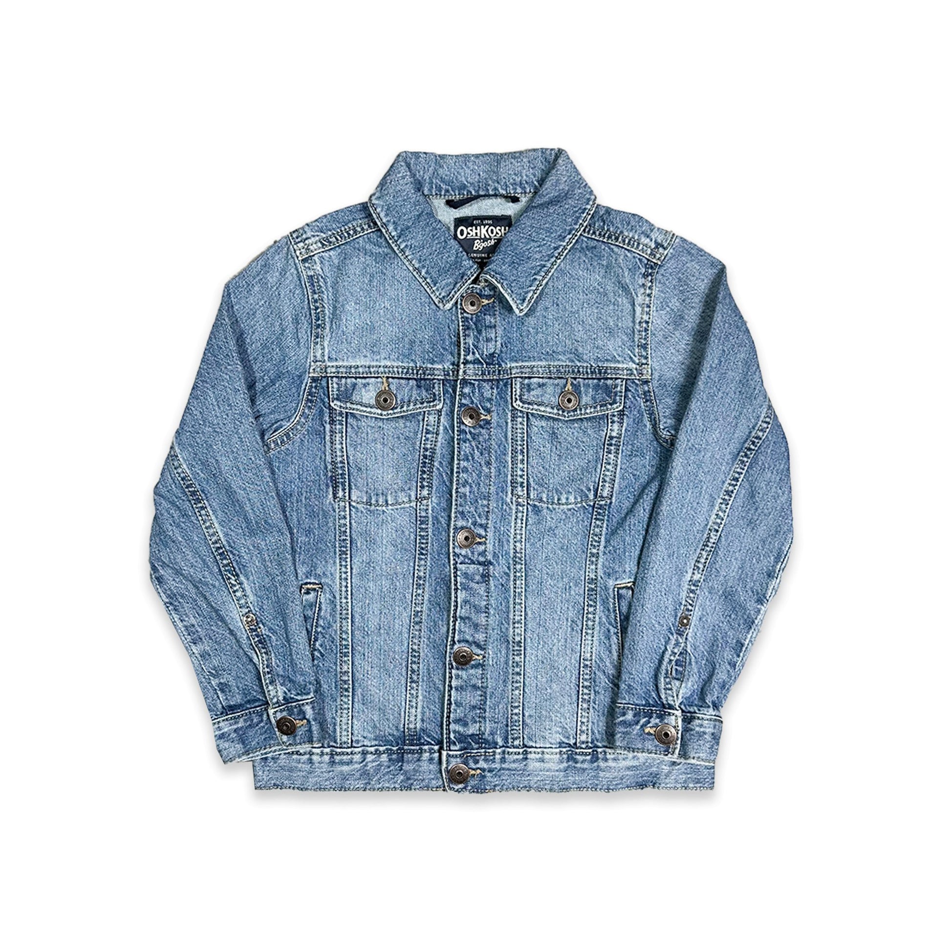 OshKosh Denim Trucker Jacket 8 - 9 Years Jacket New Arrivals OshKosh_Denim_Trucket_Jacket_8 - 9_Years_256 - Secondly