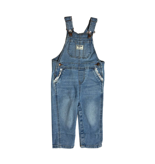 OshKosh Ruffle Pocket Dungarees 18 - 24 Months Dungarees New Arrivals OshKosh_Ruffle_Pocket_Dungarees_18 - 24_Months_331 - Secondly