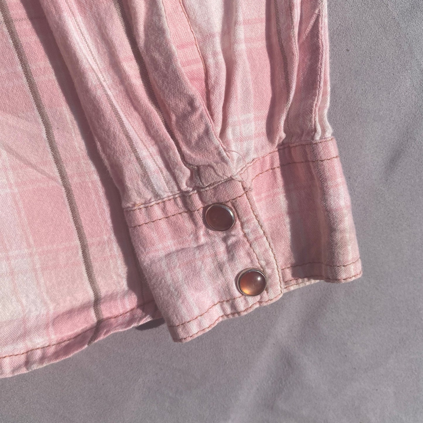 Pink Checkered Western Shirt 6 - 7 Years Pink_Checkered_Western_Shirt__217 - Secondly