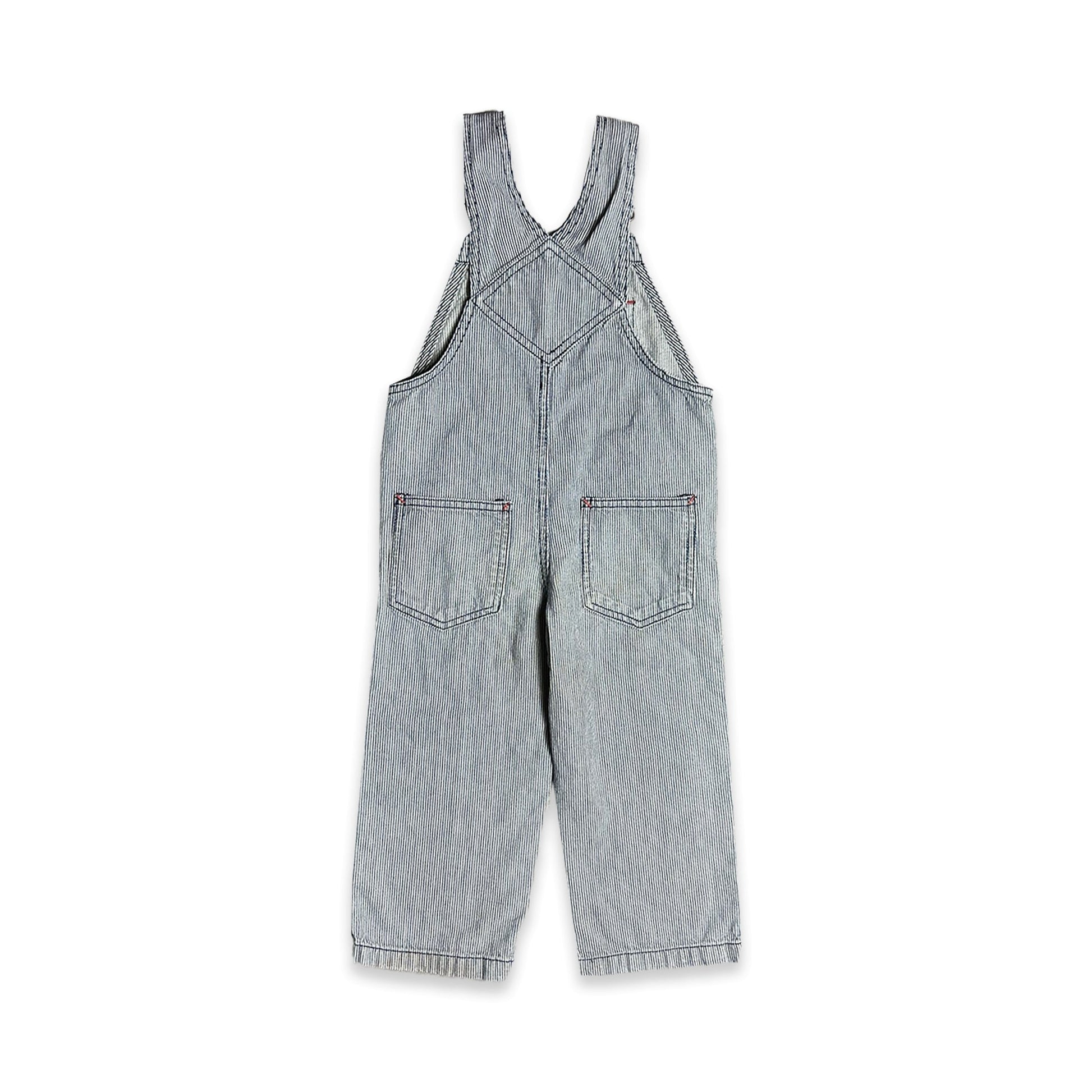 Pinstripe Lightweight Dungarees 3 - 4 Years New Arrivals Pinstripe_Lightweight_Dungarees_3 - 4_Years_264 - Secondly