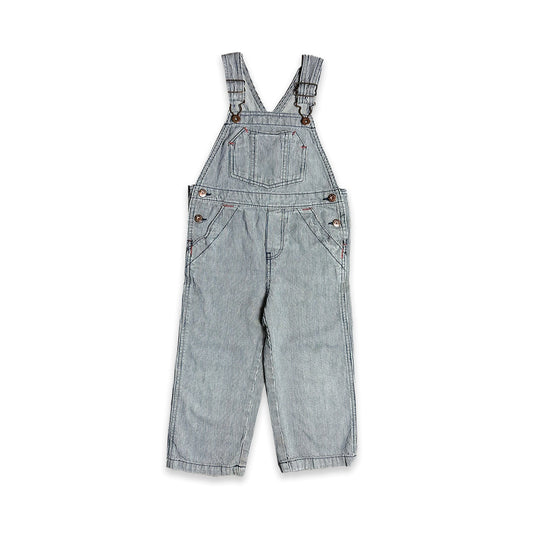 Pinstripe Lightweight Dungarees 3 - 4 Years New Arrivals Pinstripe_Lightweight_Dungarees_3 - 4_Years_264 - Secondly