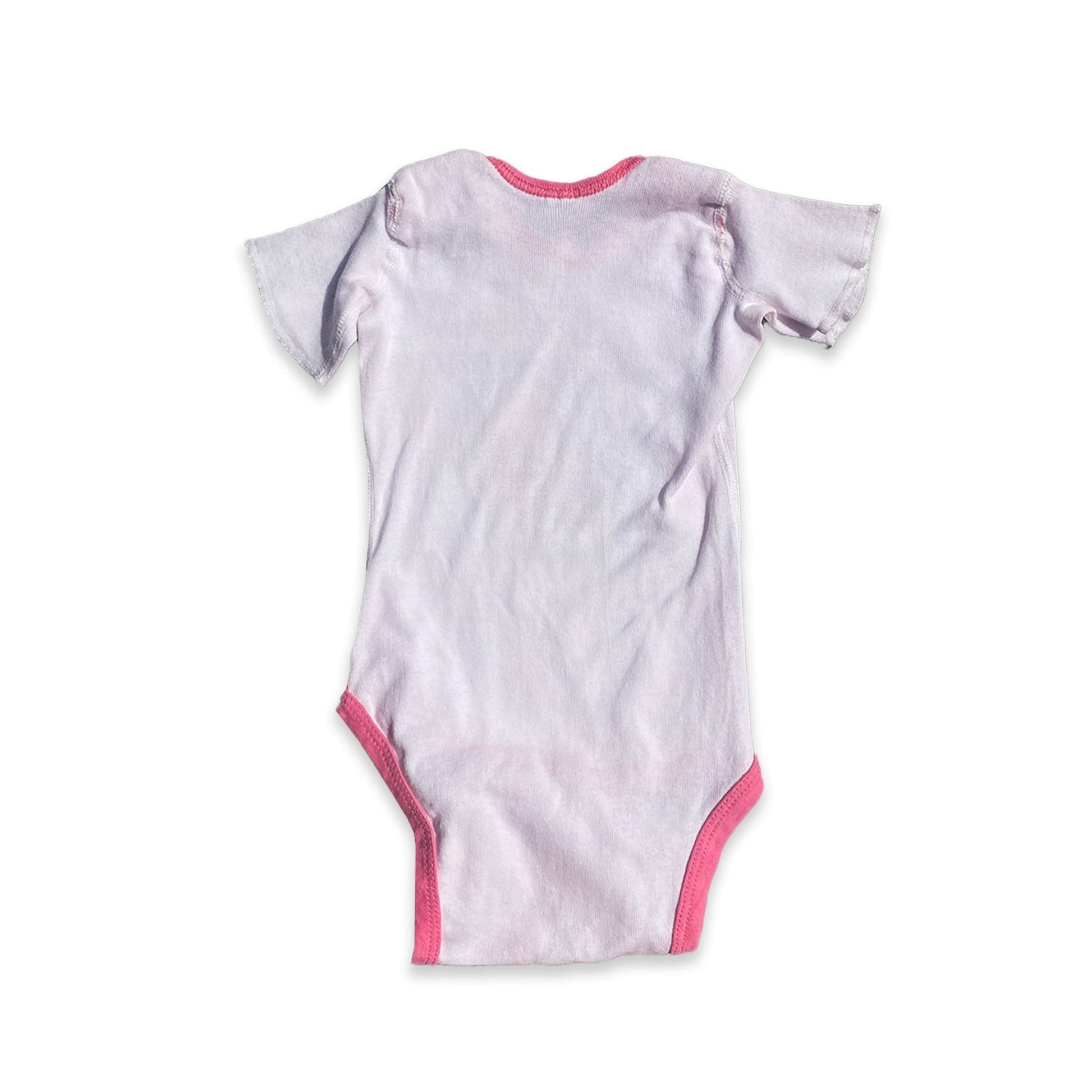 Pooh Bear and Piglet Pink Printed Baby Grow 6 - 9 Months