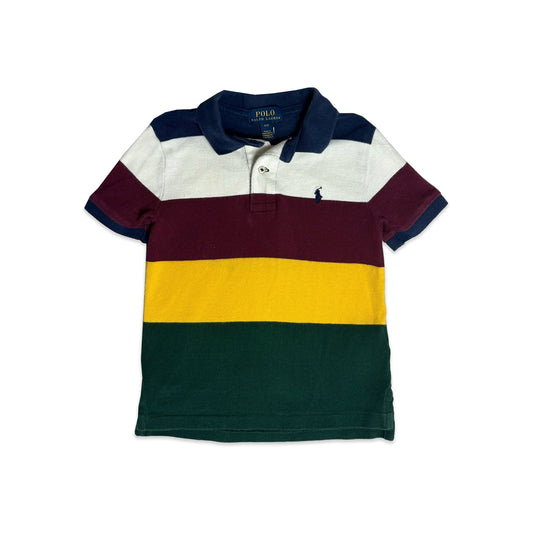 Ralph Lauren Colourblock Polo Shirt 3 - 4 Years Shirt Winter Ralph_Lauren_Colourblock_Polo_Shirt__3 - 4_Years_407 - Secondly