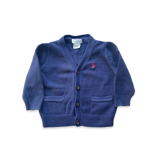 Ralph Lauren Knitted Cardigan Button up Embroidered Knitted - Secondly