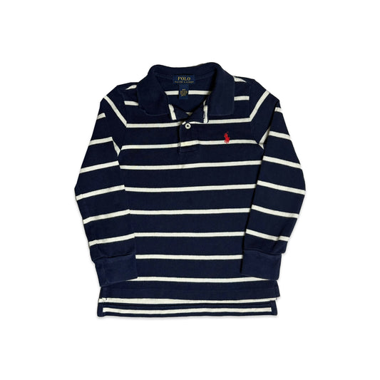 Ralph Lauren Striped Polo Shirt 4 - 5 Years Shirt Winter Ralph_Lauren_Striped_Polo_Shirt__4 - 5_Years_409 - Secondly