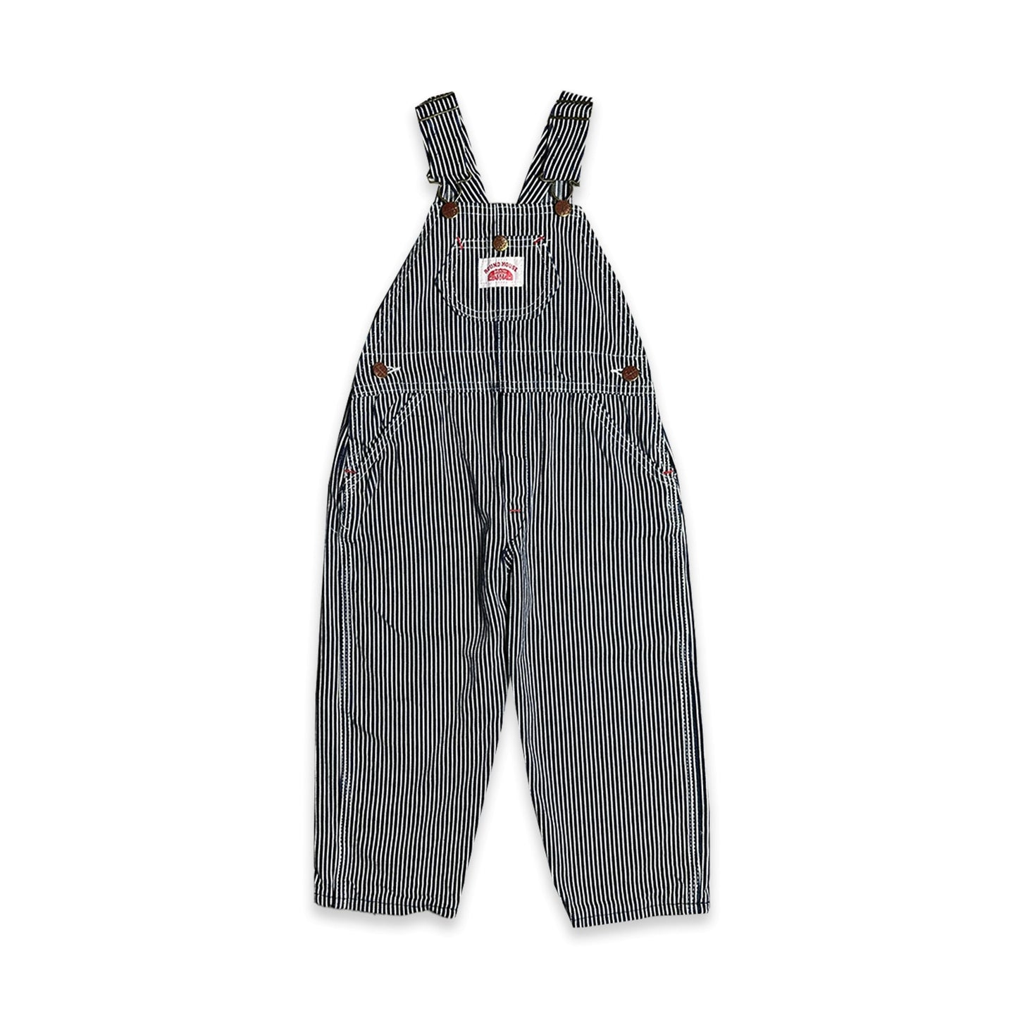 RARE Round House Hickory Dungarees 4 - 5 Years Dungarees New Arrivals Pinstripe_Roundhouse_Dungarees_4 - 5_Years_263 - Secondly