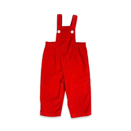 Red Corduroy All In One 18 - 24 Months Dungarees New Arrivals Red_Corduroy_All_In_One_18 - 24_Months_269 - Secondly