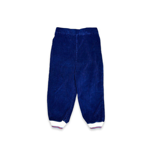 Retro Corduroy Cuffed Trousers 2 - 3 Years New Arrivals Trousers Retro_Corduroy_Cuffed_Trousers_2 - 3_Years_283 - Secondly